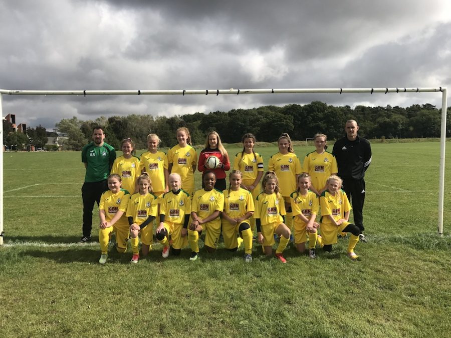 GBN sponsors Great Wakering Colts Girls