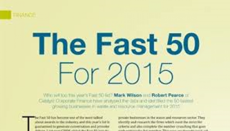 GBN Services gain 21st position in CIWM’s Fast 50 list of fastest growing companies